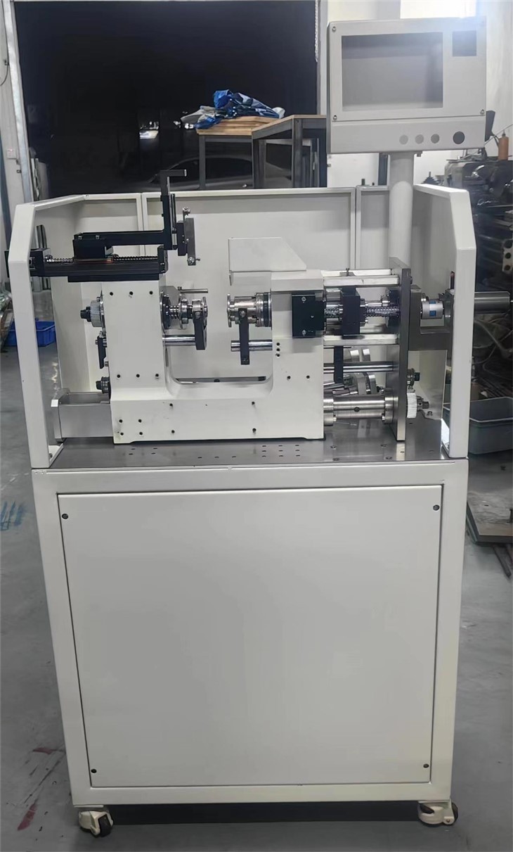 Máquina bobinadora completamente automática de bobina autoadhesiva de cableado de precisión