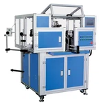 Máquina bobinadora de horquilla voladora doble de rotor