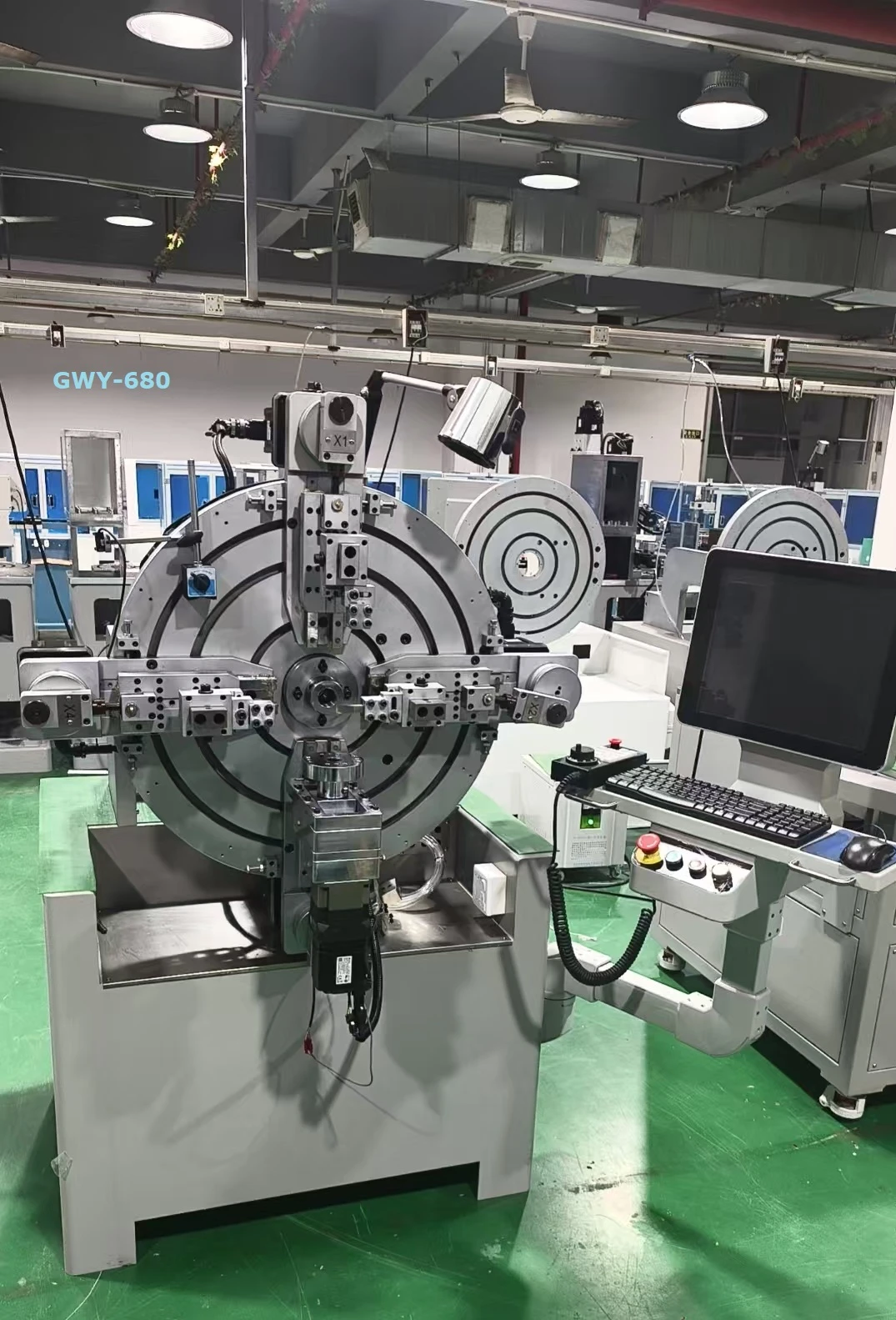 flat wire winding equipment
